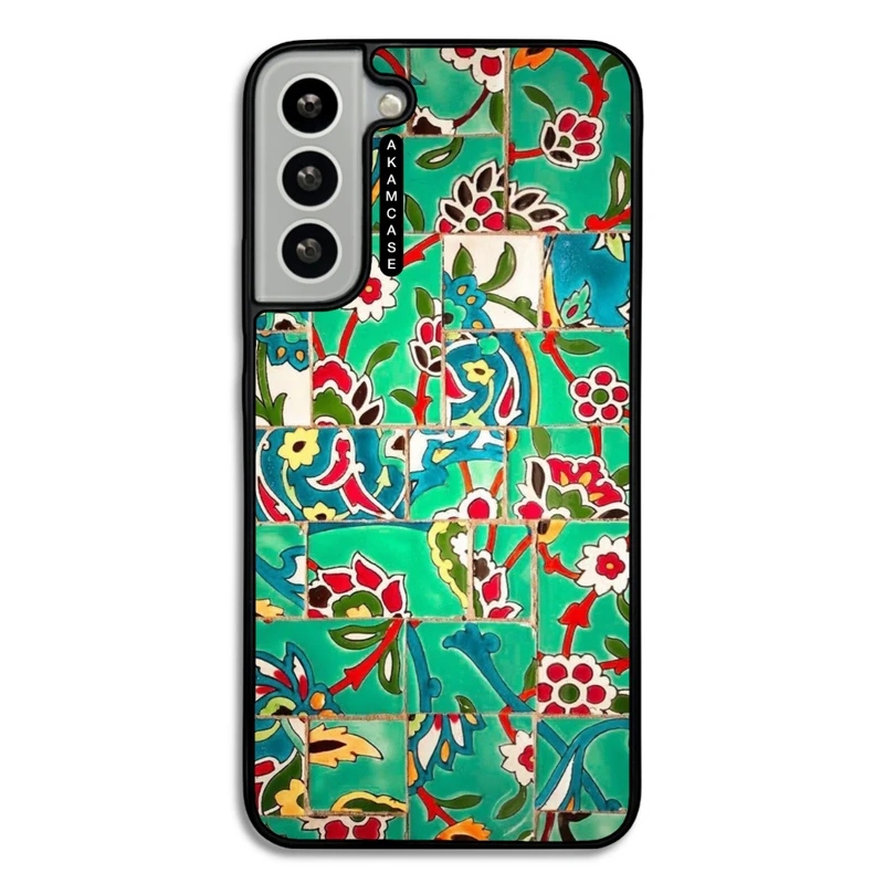 کاور آکام مدل AMC-WSGS22P-MOSAIC-14 مناسب برای گوشی موبایل سامسونگ Galaxy S22 Plus