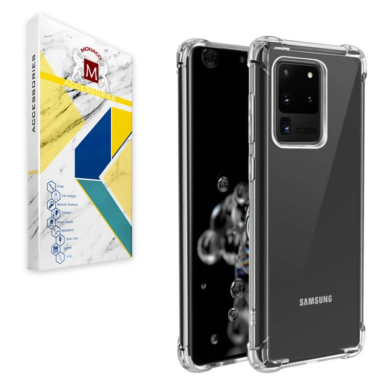 کاور موناکو مدل Anti Shock مناسب برای گوشی موبایل سامسونگ Galaxy S20 Ultra