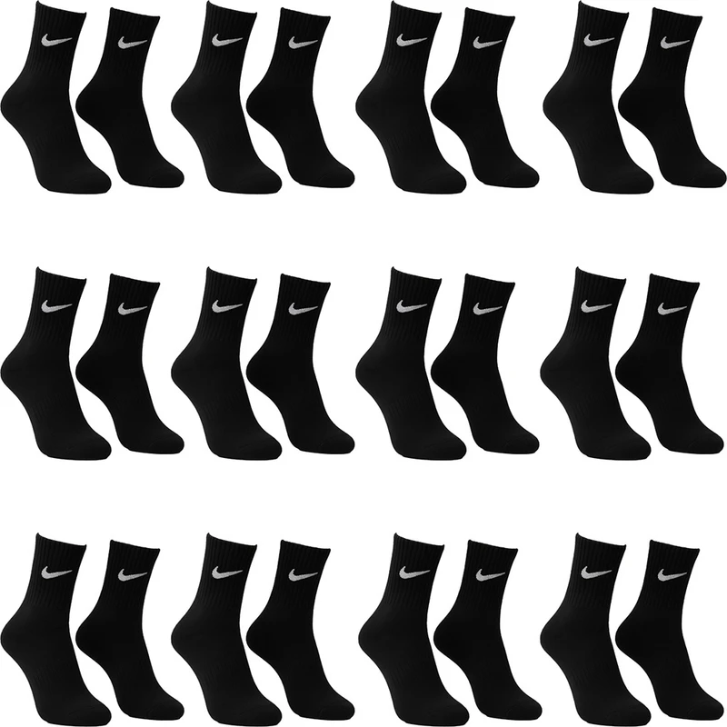 جوراب ساق کوتاه زنانه مدل NK1  بسته 12 عددی