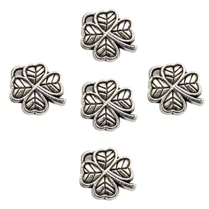 آویز دستبند مدل گل سه بعدی AD 613 مجموعه 5 عددی