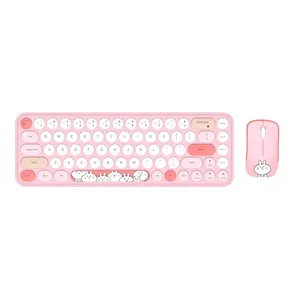 Mofii I bean pro wireless keyboard and mouse, Membrane Switch, Tenkeyless