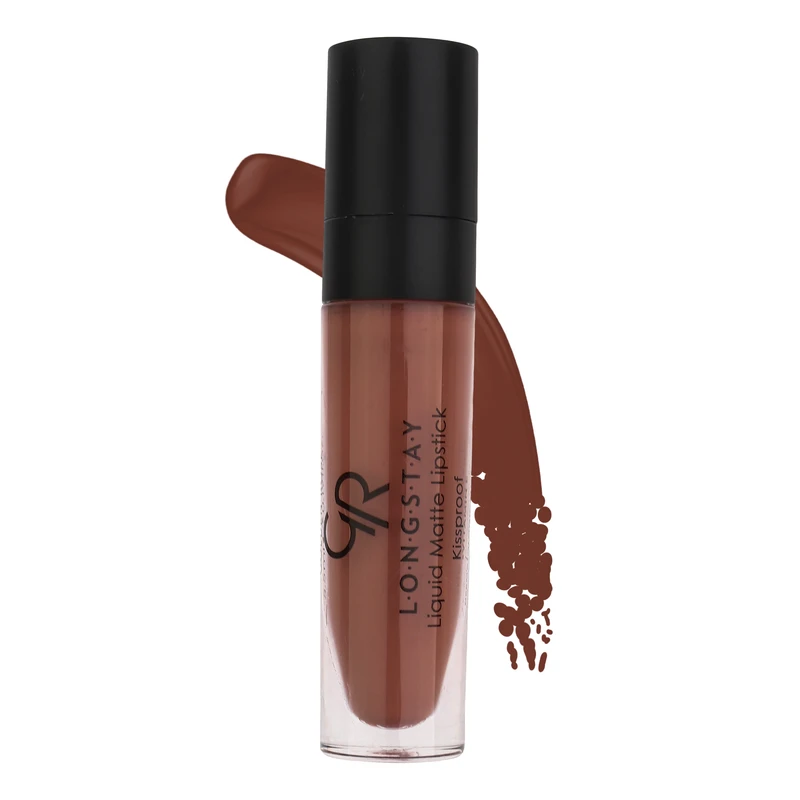 رژ لب مایع مات گلدن رس مدل Vitamin E شماره 16