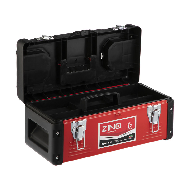 جعبه ابزار زینو مدل 7 خانه سایز 17 اینچ جعبه ابزار زینو مدل 7 خانه سایز 17 اینچ