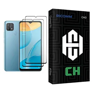 Ricomm CH Glass MIX002 Screen Protector For Oppo A15 Pack Of 2