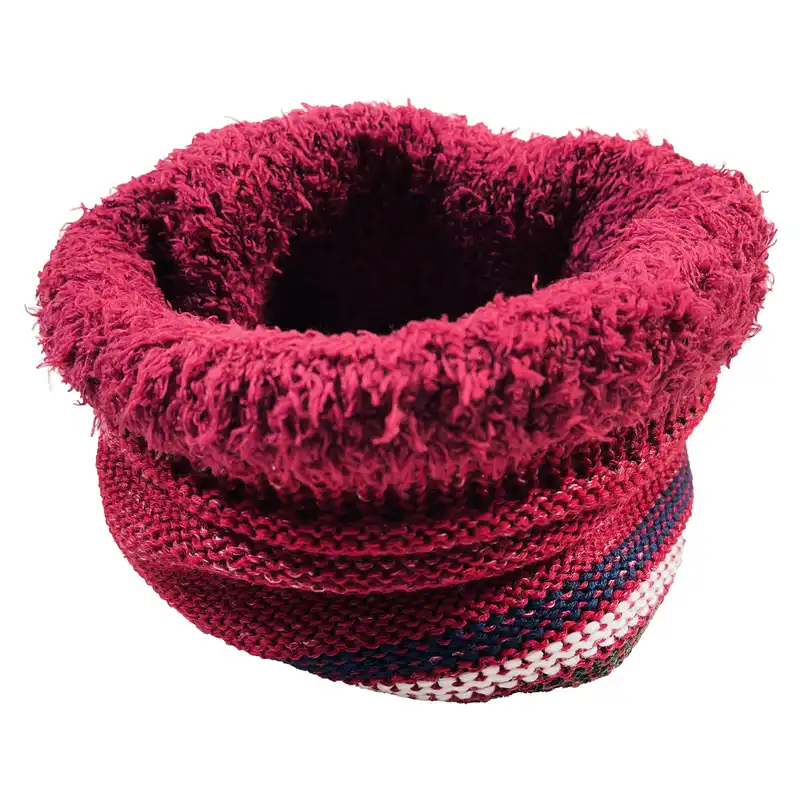 ست کلاه و شال گردن و دستکش بافتنی دخترانه اندلس مدل 167001