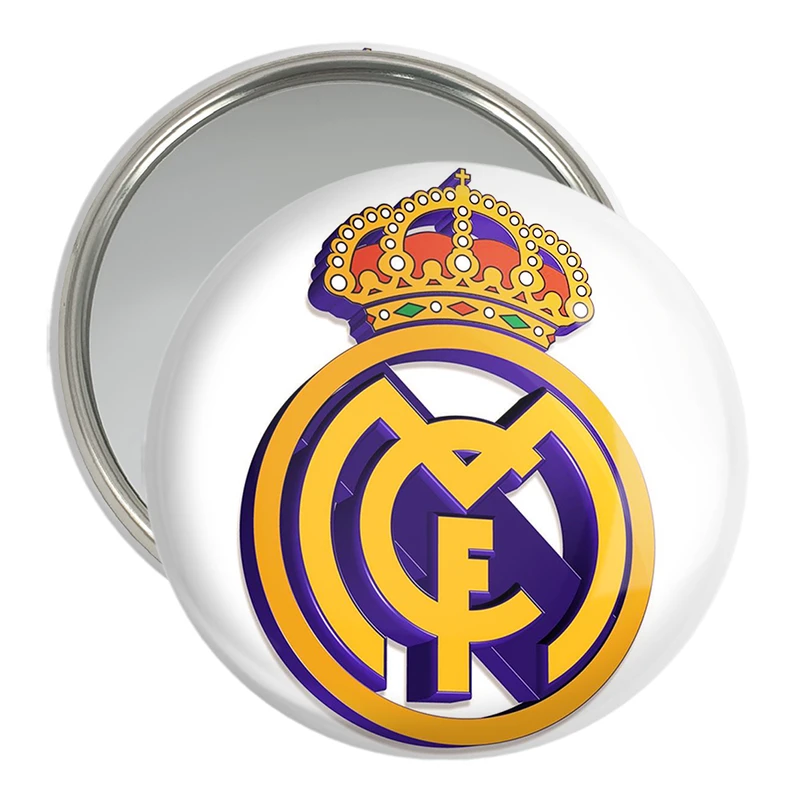 آینه جیبی خندالو مدل باشگاه رئال مادرید Real Madrid  کد 2130