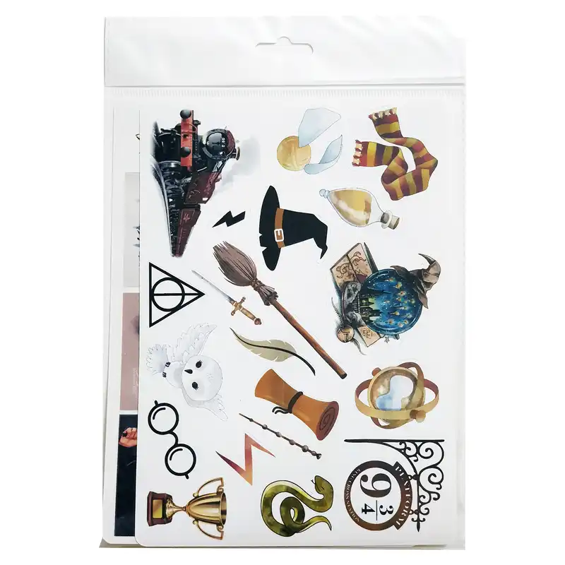 برچسب مدل هری پاتر طرح اسکرپ بوک مجموعه  2 عددی