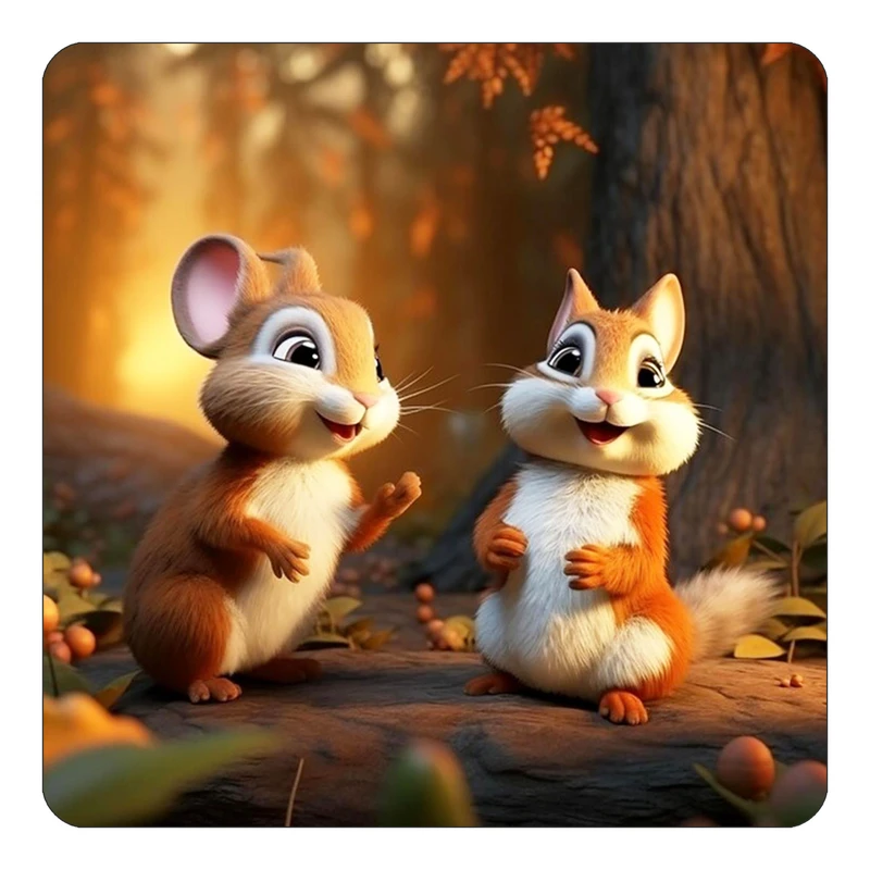 مگنت کاکتی طرح حیوانات کارتونی مدل mp28703