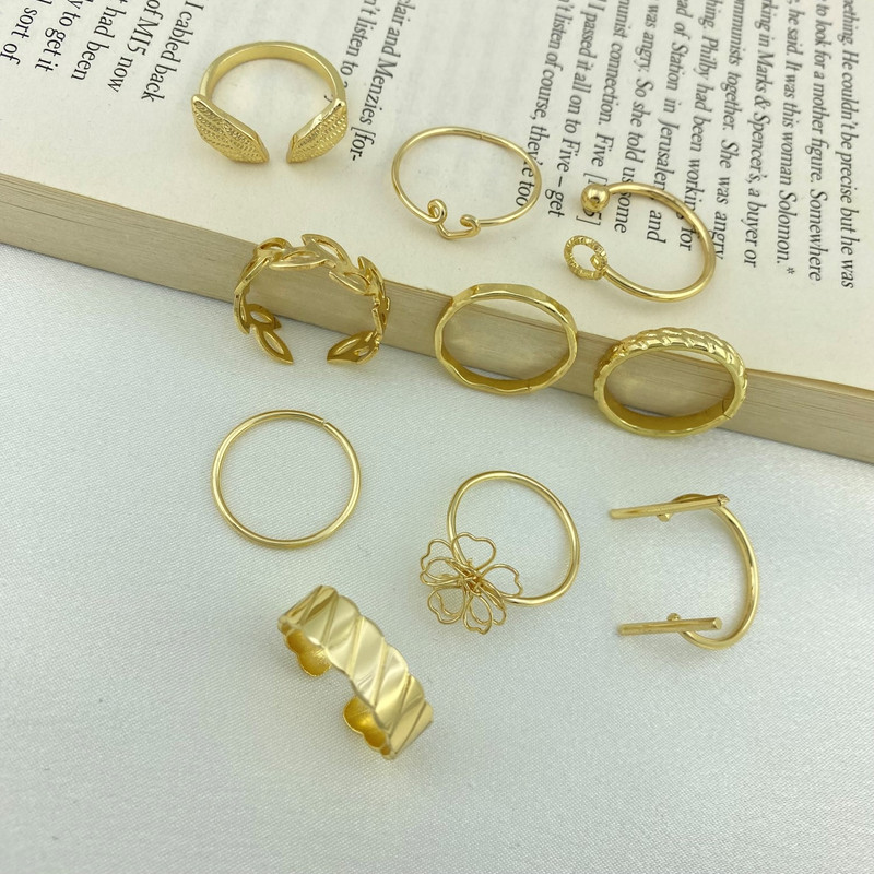 انگشتر زنانه مدل R4277 مجموعه 10 عددی انگشتر زنانه مدل R4277 مجموعه 10 عددی