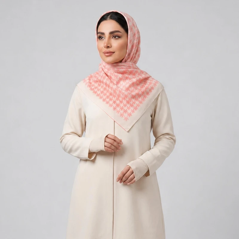 روسری زنانه مدل مینی نخی اسپرت پیچازی تابستانی کد 62
