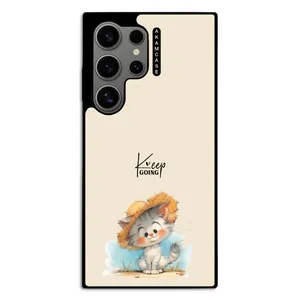 AKAM AMC-WSGS24U-ANIMALS QOUTES-6 Cover For Samsung Galaxy S24 Ultra