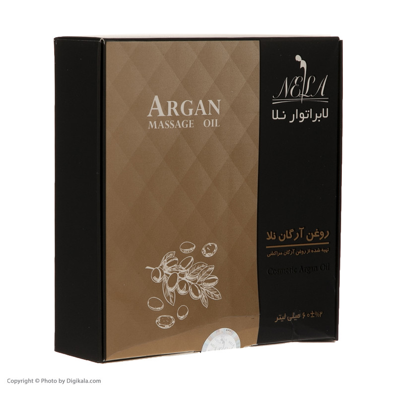 روغن مو لابراتوار نلا مدل آرگان 008 حجم 60 میلی لیتر