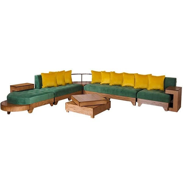 مبل راحتی 7 نفره دکورابو کد MA201-N-G