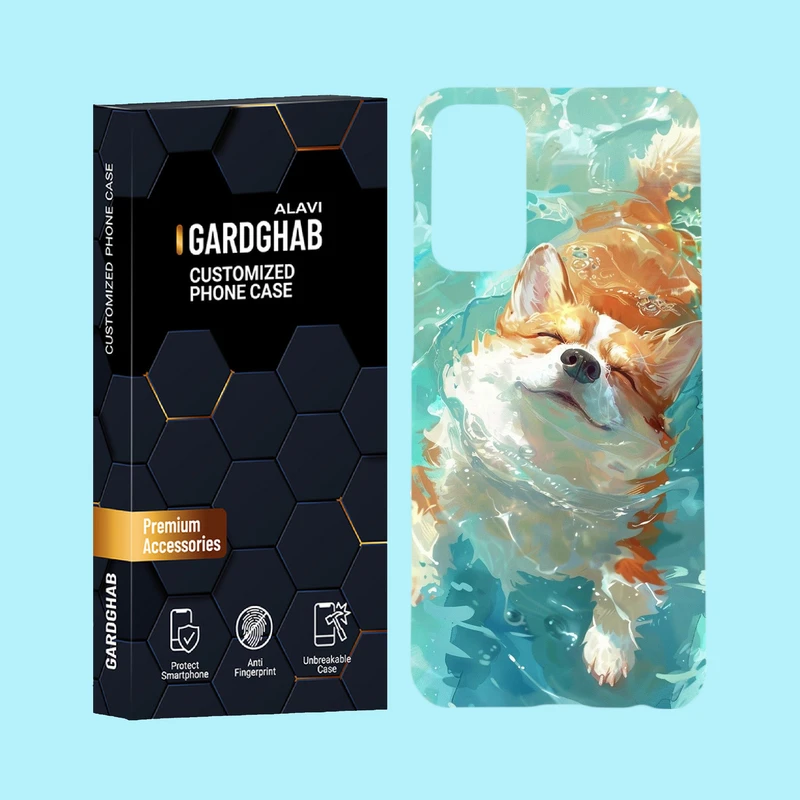 کاور گارد قاب علوی مدل حیوانات مناسب برای گوشی موبایل سامسونگ Galaxy F13 4G / M13 4G