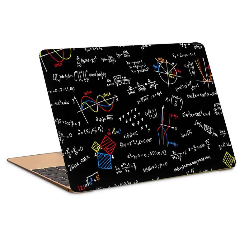 استیکر لپ تاپ طرح mathematical formulas کد c-561مناسب برای لپ تاپ 15.6 اینچ