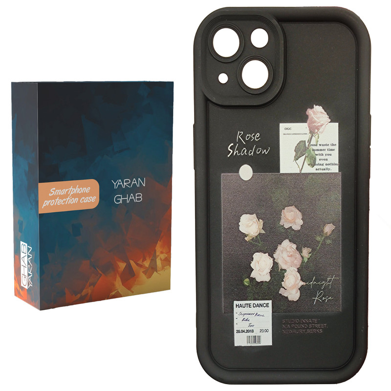 کاور قاب یاران مدل Rose مناسب برای گوشی موبایل اپل iPhone 15 