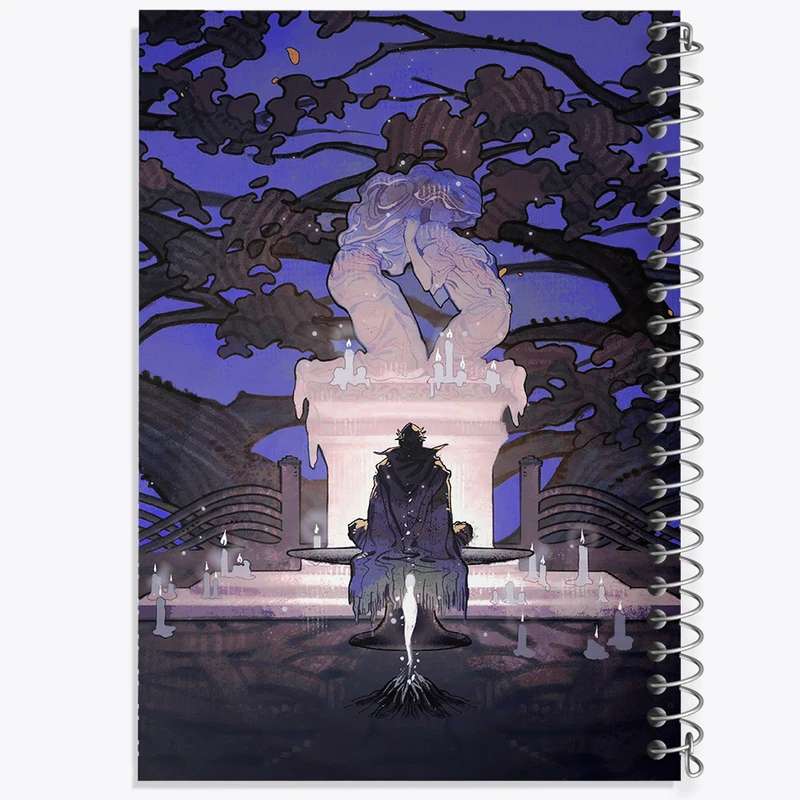 دفتر شطرنجی 50 برگ خندالو مدل بازی الدن رینگ (Elden Ring) کد 31266