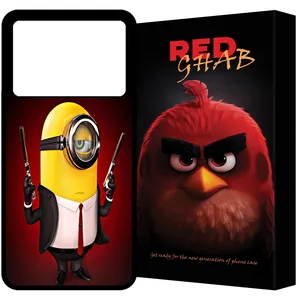  RED GHAB RCHAPK60 Cover For Xiaomi Poco X6 Pro