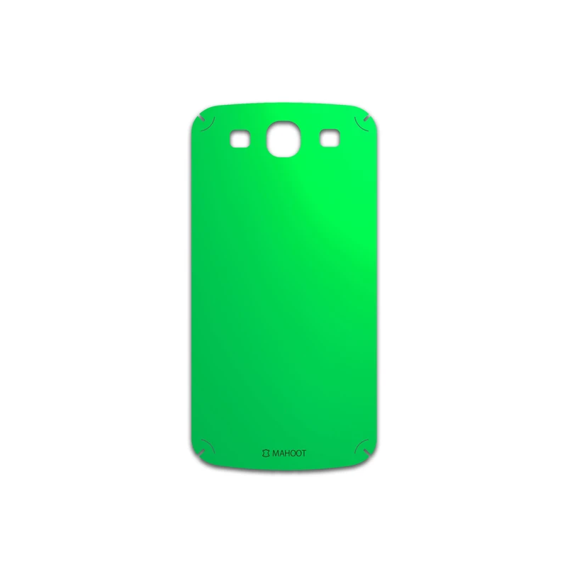 برچسب پوششی ماهوت مدل Matte-Green مناسب برای گوشی موبایل سامسونگ Galaxy S3 Neo