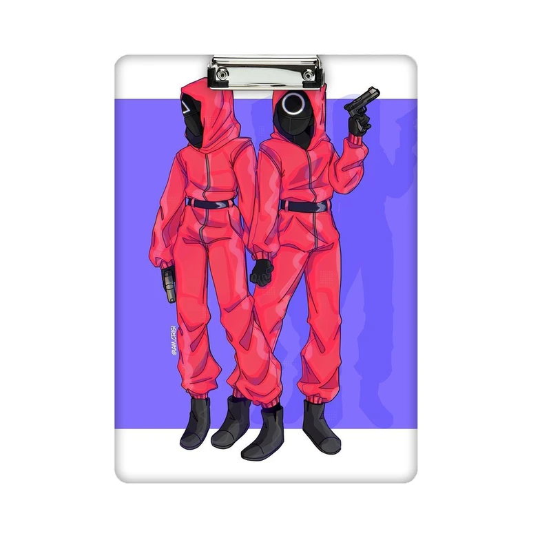 تخته شاسی مدل Squid game کد 2251 سایز A4