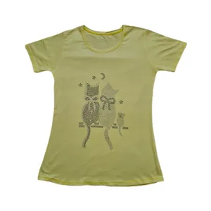 تی شرت آستین کوتاه زنانه کد 10