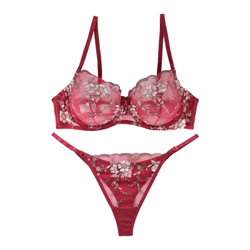 ست شورت و سوتین زنانه برتا مدل فنردار توری کد 2020CR