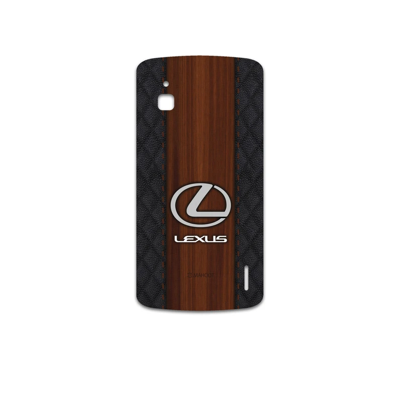 برچسب پوششی ماهوت مدل Lexus مناسب برای گوشی موبایل گوگل Nexus 4 E