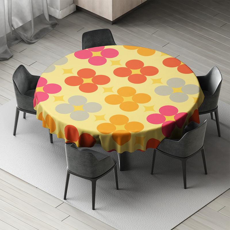رومیزی طرح  گلدار مدل D-0093