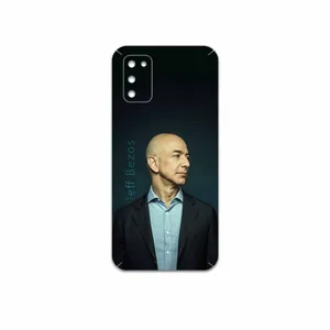 MAHOOT Jeff Bezos Cover Sticker for Samsung Galaxy A02S
