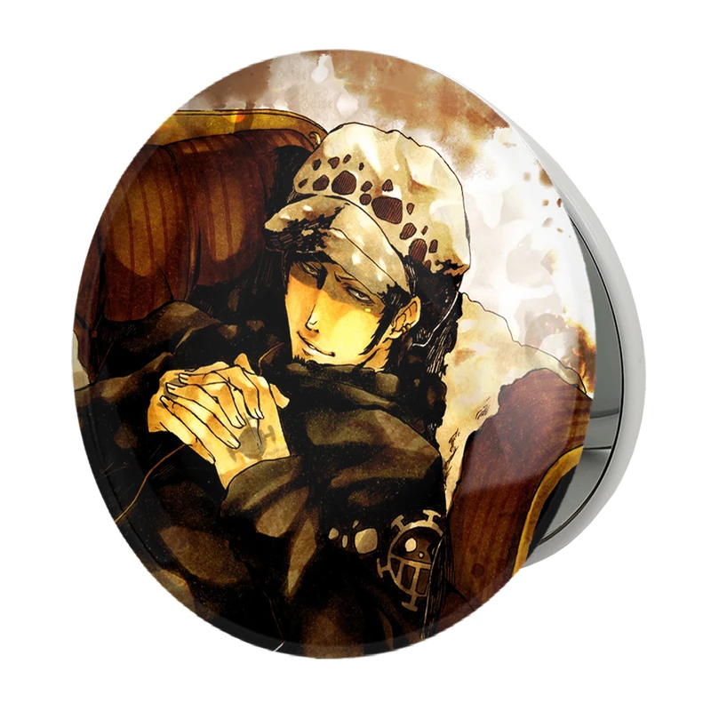 آینه جیبی خندالو طرح ترافلگر انیمه وان پیس One Piece مدل تاشو کد 17231 