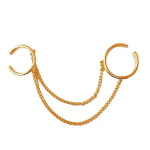 انگشتر زنانه مدل زنجیری حلقه ترند کد ط