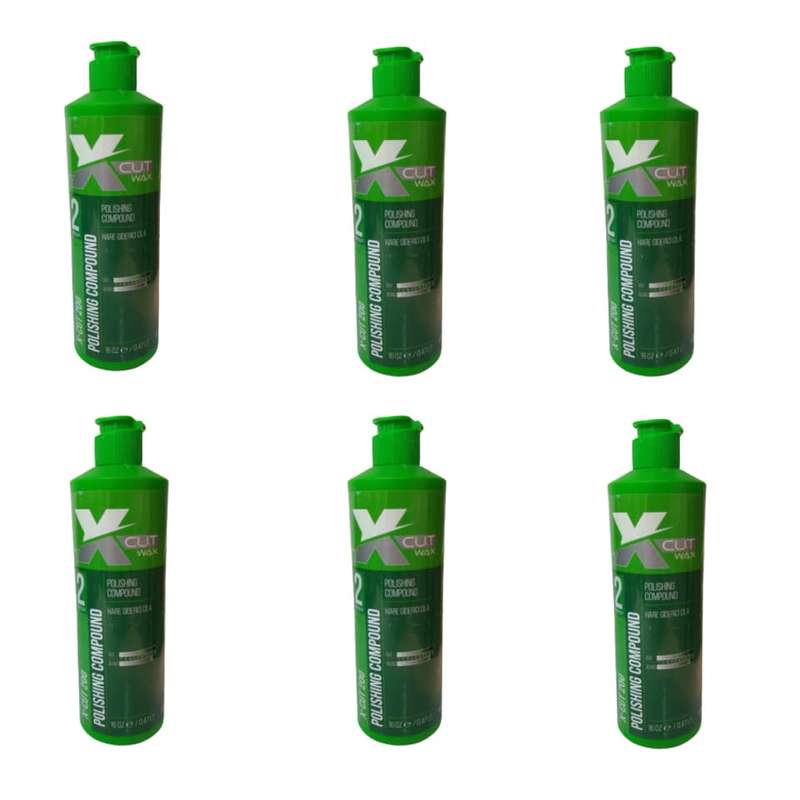 مایع پولیش بدنه خودرو ایکس کات مدل GLOSS 9 حجم 470 میلی لیتر بسته 6 عددی
