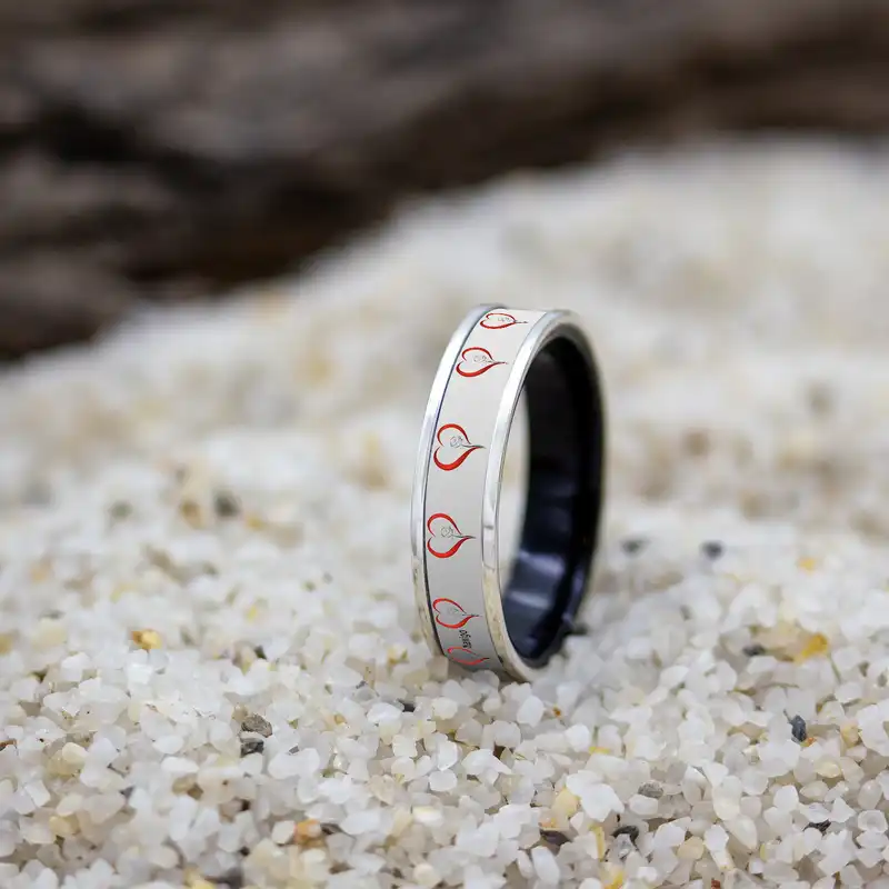 انگشتر ناکسیگو مدل قلب کد RB16084