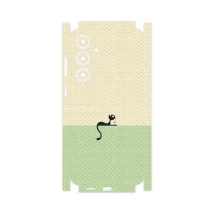 MAHOOT Minimal Internet Cat Icon-FullSkin Cover Sticker for Samsung Galaxy S24 FE