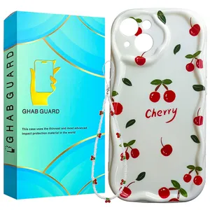 کاور قاب گارد مدل ALBG مناسب برای گوشی موبایل اپل iPhone 13 به همراه بند آویز