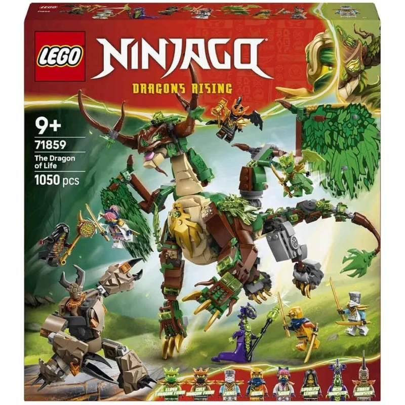 لگو ۱۰۵۰ تکه سری نینجاگو مدل The Dragon of Life کد 71859