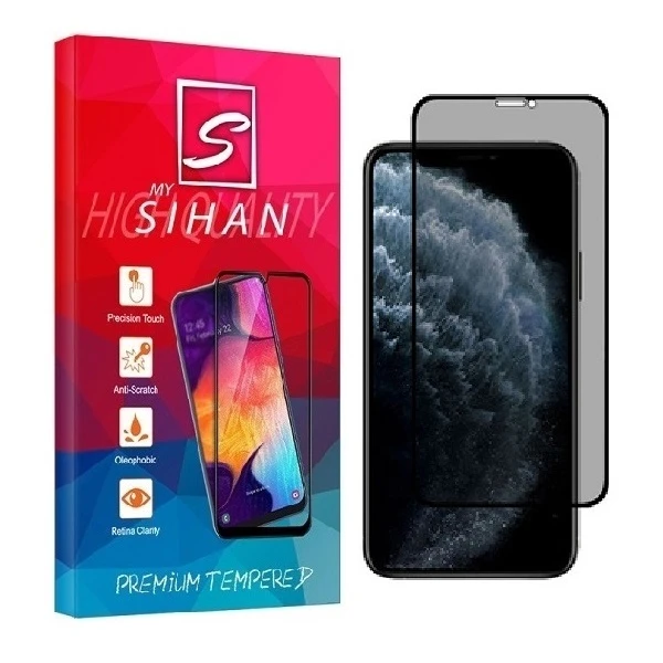 محافظ صفحه نمایش حریم شخصی مای سیحان مدل FL مناسب برای گوشی موبایل اپل iPhone 15 plus