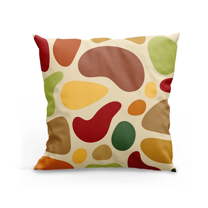 کوسن پاد آفرین مدل منحنی های رنگارنگ کد DKK63