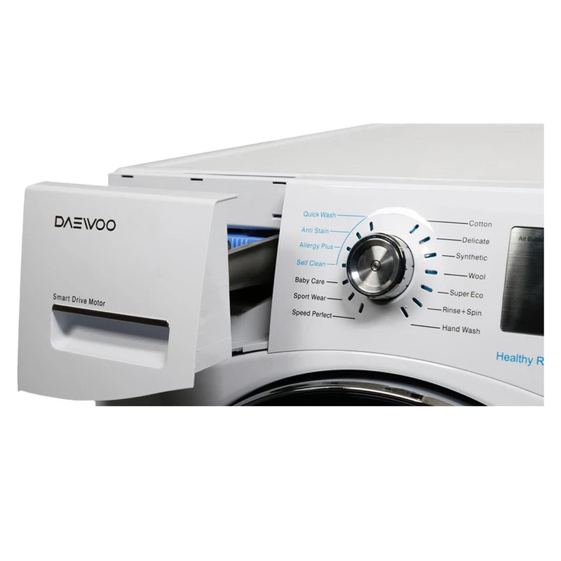 ماشین لباسشویی اتوماتیک دوو مدل DWK1-PR880C ظرفیت 8 کیلوگرم