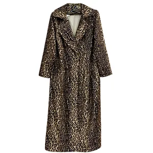 پالتو زنانه مدل پلنگی کد AMT63