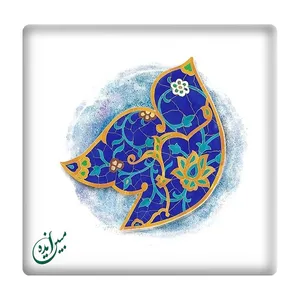 کاشی مبین ایده مدل پرنده km10 کد 875
