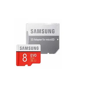 کارت حافظه microSDHC مدل Evo Plus کلاس 10 استاندارد UHS-I U1 سرعت 80MBps ظرفیتSD 8 گیگابایت  به همراه آداپتور SD