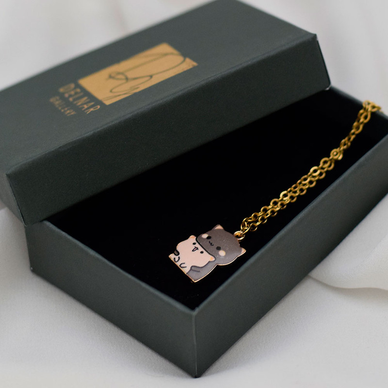 گردنبند دخترانه دلنار گالری مدل پیشی های بامزه گردنبند دخترانه دلنار گالری مدل پیشی های بامزه