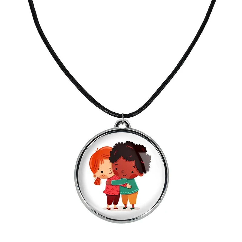 گردنبند خندالو مدل بهترین دوستان Best Friends کد 2960129602