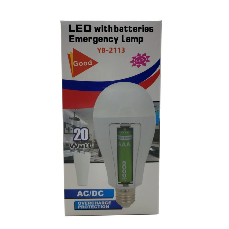 عکس شماره 10 : لامپ اضطراری مدل هوشمند کد yb-2113 20w
