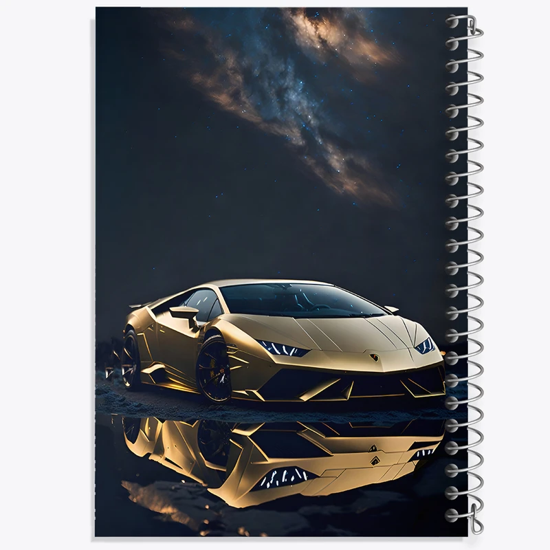 دفتر مشق 50 برگ خندالو طرح ماشین اسپرت کد F5410