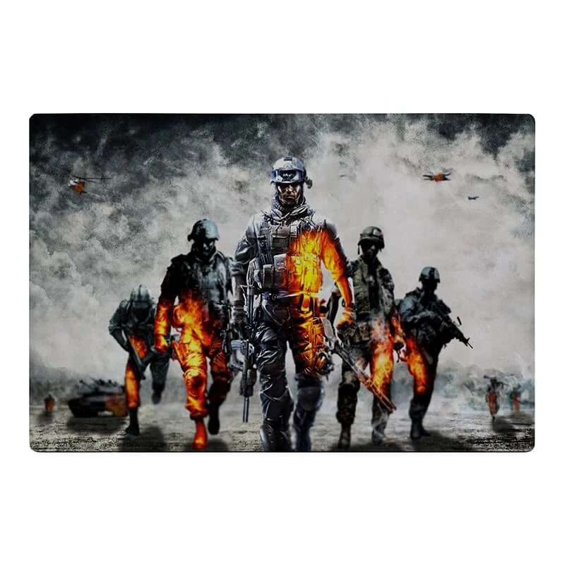 ماوس پد مخصوص بازی زیگ زاگ  طرح battlefield کد 4133