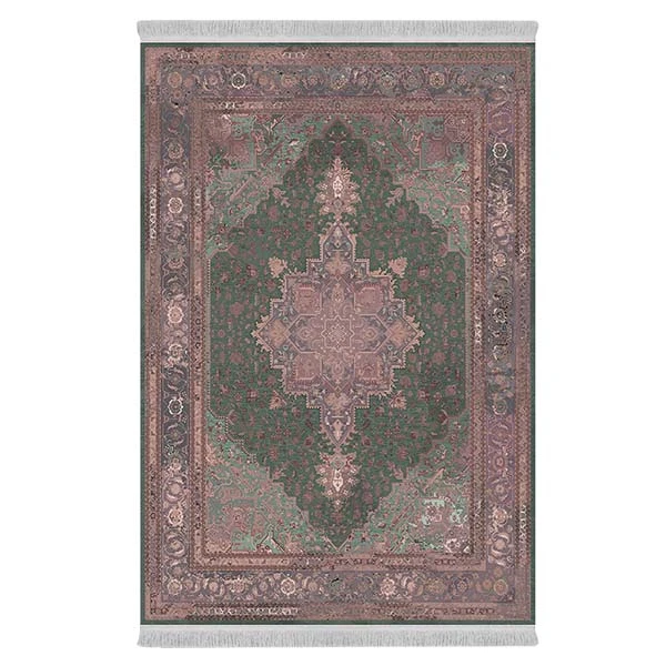 فرش پارچه‌ای دفه مدل فرشینه طرح مدرن کد 48