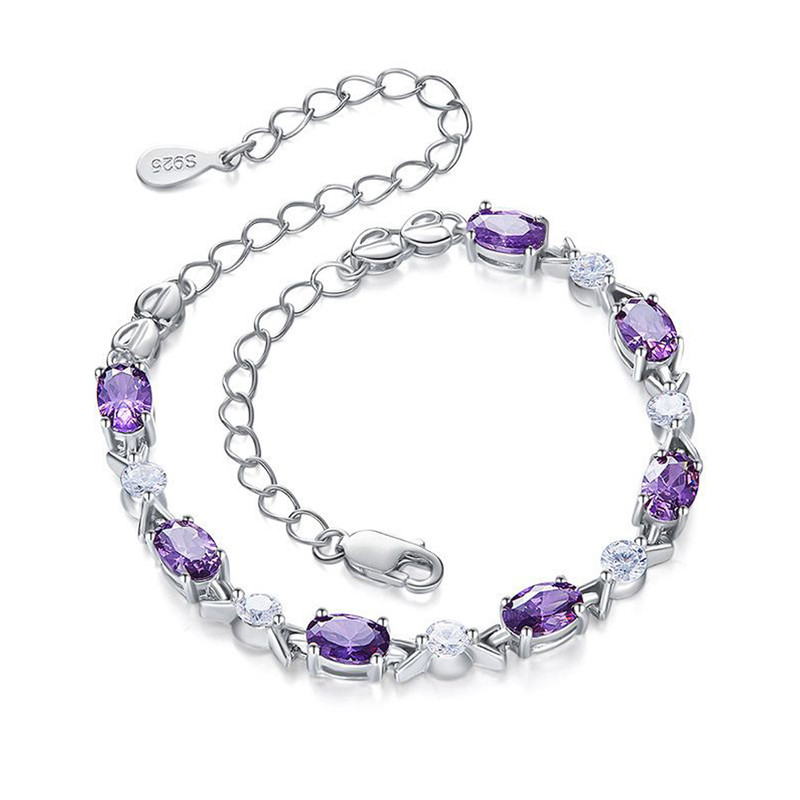 دستبند نقره زنانه شهر جواهر مدل SJ-CB006