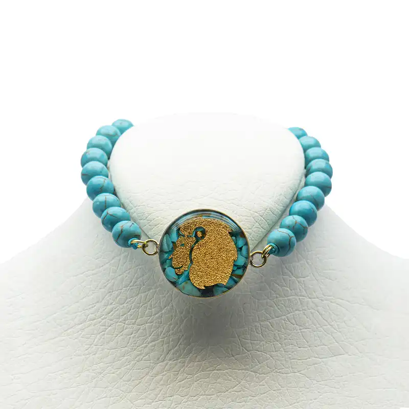 دستبند زنانه آلتین هنر مدل ماه مرداد